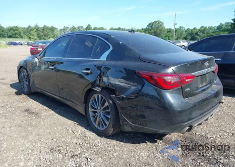 2018 Infiniti Q50 3.0T Luxe from USA, damaged, VIN JN1EV7AR0JM430864